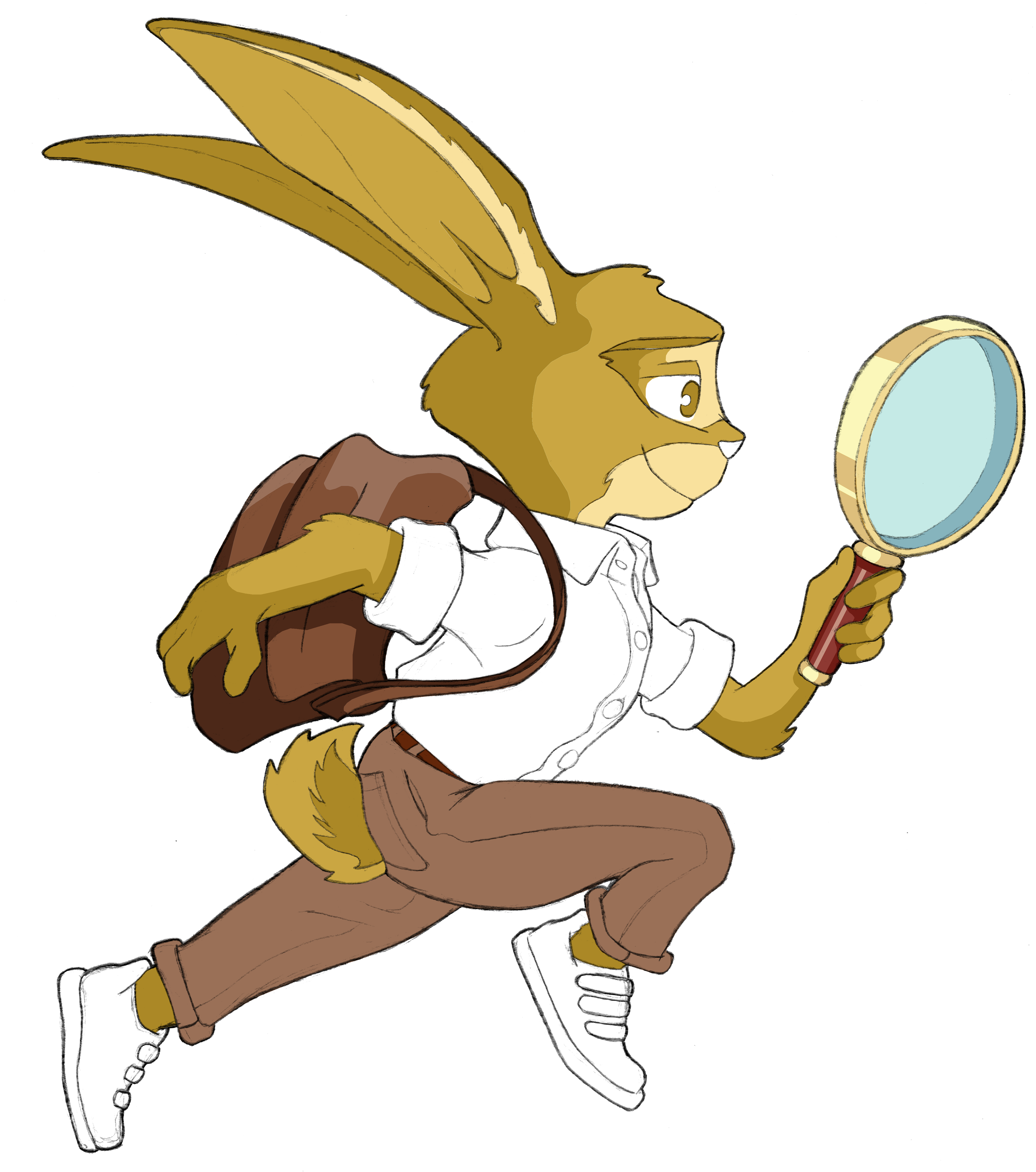 logo du site: Un top porte en or, en forme de lapin