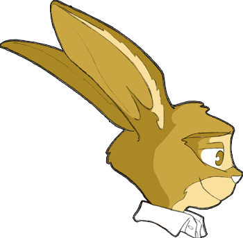 Tête de lapin